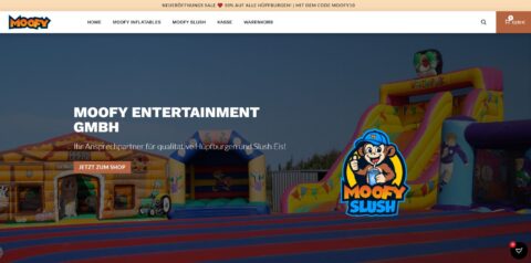Website-Referenz Moofy