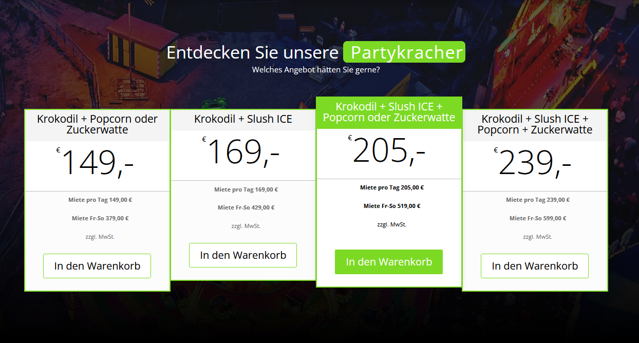 Miet4You Angebotsübersicht